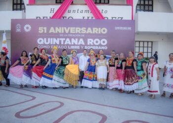 «Quintana Roo conmemora 51 años como Estado Libre y Soberano»