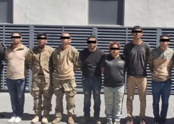 Fuerza Civil detiene a nueve presuntos delincuentes tras enfrentamiento en Los Ramones