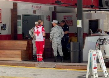 Agente de la Guardia Nacional se lesiona en práctica de tiro en Cancún