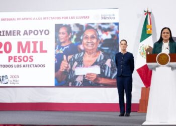 Anuncian Apoyos Económicos en Zonas Impactadas