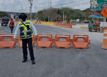 Ojo con el Tráfico: Anuncian Cierres Viales por Obras de Remodelación en Cancún