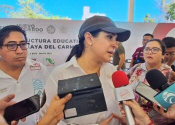 «Estefanía Mercado promueve el apoyo al municipio de Tulum»