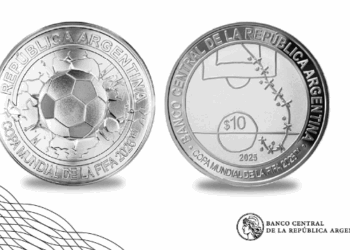 Argentina lanza moneda conmemorativa de ‘El gol del siglo’ de Maradona