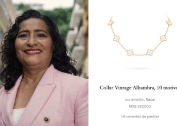 Collar de Lujo Genera Polémica Abelina López y los Regalos de $227 Mil Pesos