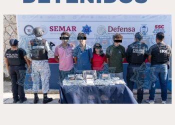 Gran Operativo en la Región 216: Detención de Cuatro Personas con Drogas
