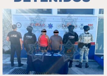 Pareja Detenida con Drogas En La SM: 308