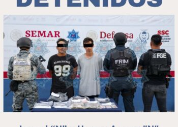 Dos detenidos por delitos con tra la salud en Cancún | SSC