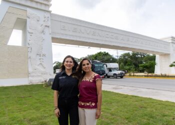 VIDEO | El Nuevo Arco de Acceso Norte de Playa del Carmen Refuerza Seguridad e Identidad