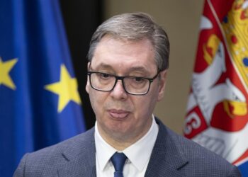 El presidente de Serbia, Aleksandar Vucic
