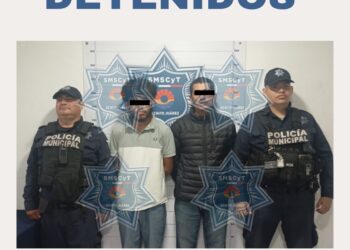 Dos Hombres Detenidos en la SM 247 por Pelear y Agredir a la Policía
