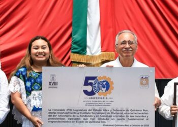 Instituto Tecnológico de Chetumal celebra 50 años de formación académica