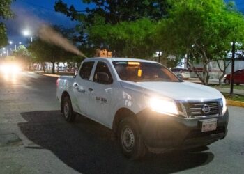 Fumigación Contra el Dengue en Colonias de Playa del Carmen