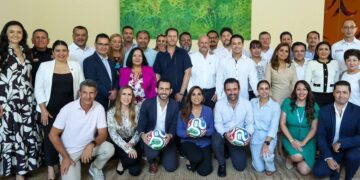 REFRENDA ANA PATY PERALTA SU RESPALDO PARA LA FIFA 2026 EN CANCÚN