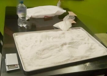 Importante Decomiso de Metanfetamina en Edomex, cae Cargamento en una Charola