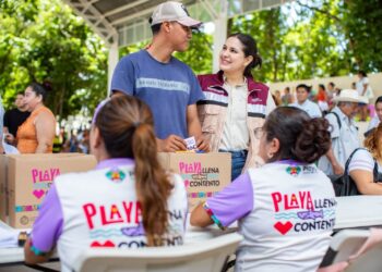 Inicia la entrega de Apoyos Alimentarios en Playa del Carmen para 3,000 familias