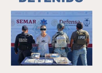 Joven Narcomenudista Detenido en Cancún con Drogas y Réplica de Arma