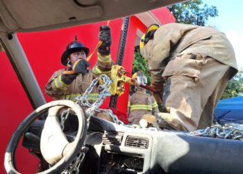 Playa del Carmen, sede de los cursos tácticos del Congreso Nacional de Bomberos 2025