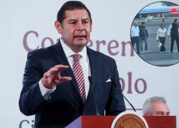 Polémico viaje en jet de Alejandro Armenta desata controversia en Puebla