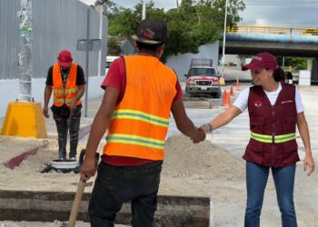 Priorizan Seguridad Peatonal con Obra de ‘Caminos Seguros’ en Boulevard Colosio