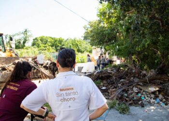ReEstefanía Mercado refuerza la Limpieza en Playa del Carmen con desazolve y clausura de tiraderos