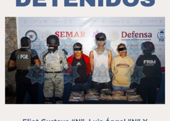 TRES DE DETENIDOS EN CANCUN POR DAÑOS EN CONTRA DE LA SALUD | SSC