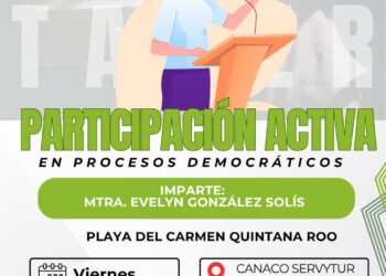 El Partido Verde Promueve Taller para la Participación Activa en Quintana Roo
