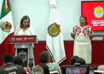 El "Lord Molécula Jarocho" Causa Revuelo en Conferencia de Rocío Nahle