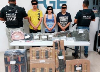 «FGE detiene a tres personas vinculadas a grupo criminal en Playa del Carmen»