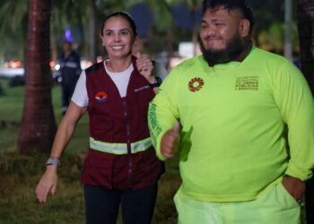 CONSTATA ANA PATY PERALTA LABORES DE LIMPIEZA EN AV. ANDRÉS QUINTANA ROO