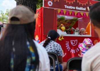 PROMUEVE DIF BENITO JUÁREZ TEATRO GUIÑOL EN ESCUELAS PRIMARIAS