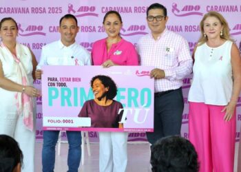 Gobierno de BJ respalda “Caravana Rosa” para prevenir el cáncer de mama