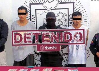 Megaoperativo en García, Nuevo León, deja 15 detenidos y armas aseguradas