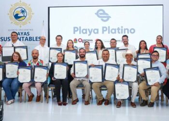 CANCÚN, REFERENTE NACIONAL EN PLAYAS LIMPIAS Y SUSTENTABLES: ANA PATY PERALTA