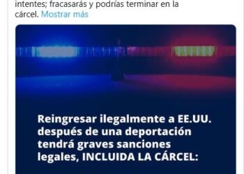 Estados Unidos impondrá multa de 5 mil USD a migrantes que crucen ilegalmente la frontera
