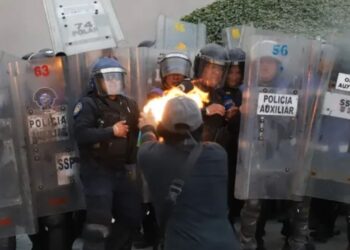 Firmes y tolerantes: así actúa la policía de CDMX ante manifestaciones
