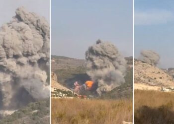 Devastador ataque de Israel en el sur del Líbano