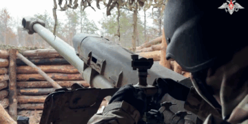 Artillería Rusa Ataca Puesto de Mando Ucraniano