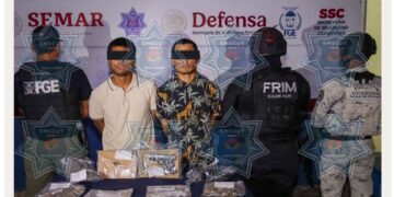 Blindaje Cancún Detiene a Dos por Narcomenudeo y Rescata a Dos Menores Desaparecidas