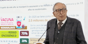 Campaña de Vacunación contra el VPH Incluye a Niños con Meta de 2.5 Millones