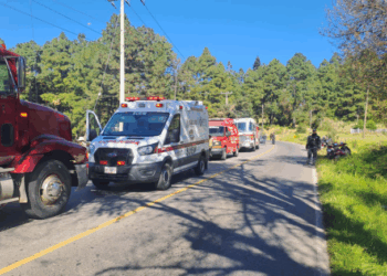 «Accidente en la carretera Santiago-Chalma deja seis heridos»