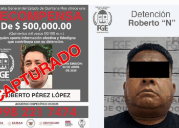Capturan a Ex policía alias “Puebla” Vinculado a Desaparición de Personas en Quintana Roo