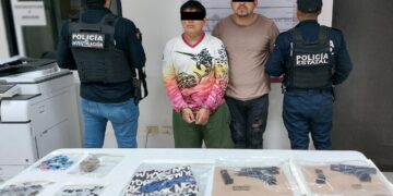 Capturan a cuatro personas con drogas y armas en Cozumel; dos ya fueron vinculados a proceso