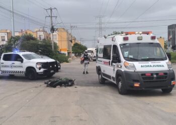 Choque en la SM 259 Accidente en el Cruce de la Avenida Arco Norte con Niños Héroes