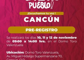 Continúa Pre-Registro para la Audiencia Pública en Cancún