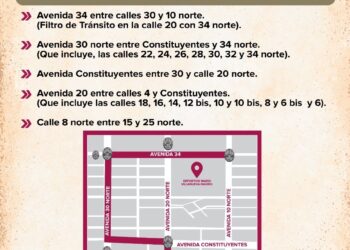 Desfile de la Revolución Mexicana de Playa del Carmen Convoca a Más de 7 Mil Ciudadanos