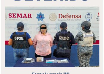Detención de Mujer en la SM 65 de Cancún por Narcomenudeo