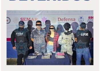 Detención de Pareja en Cancún por Delitos contra la Salud y Robo de Vehículo