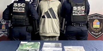 Detención por Delitos Contra la Salud en la Supermanzana 251