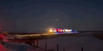 El Tren de Navidad de Canadian Pacific Recorre Canadá