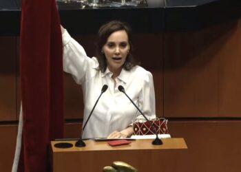 Escándalo en el Senado! Lilly Téllez llama “imbécil” y “payaso” a Fernández Noroña